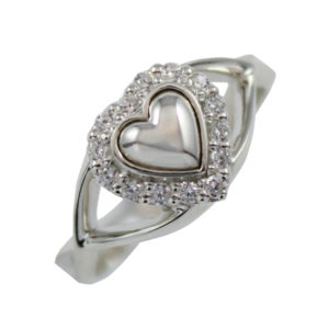 Heart in Hand Ring