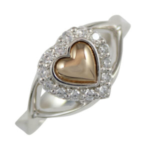 Heart in Hand Ring